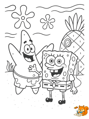 Dibujo para colorear: Dibujos de patricio