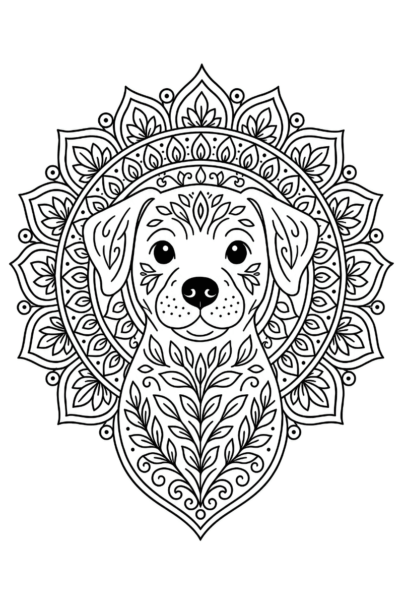 Mandalas de perros