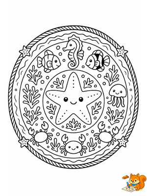 Dibujo para colorear: Mandalas online