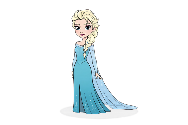 dibujos para colorear de Frozen en A4 para imprimir