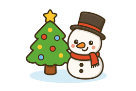 Dibujos de Navidad para colorear