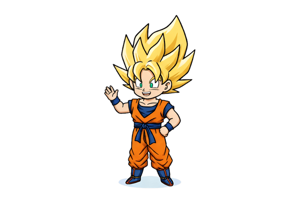 Dibujos de Dragon Ball para colorear: categoría con láminas infantiles