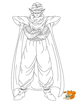 Dibujo para colorear: Piccolo para colorear
