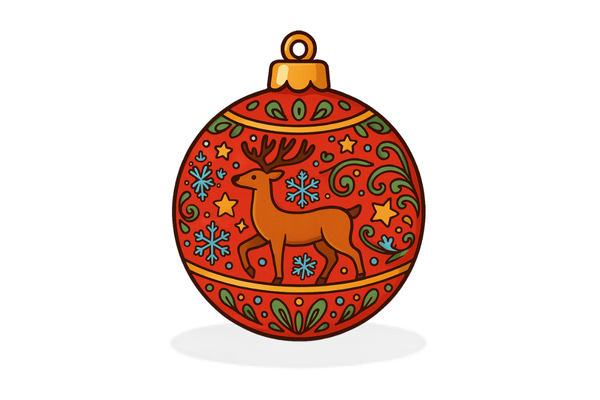 Decoración navideña para niños