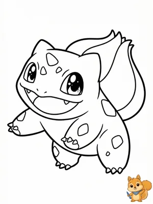 Dibujo para colorear: Bulbasaur dibujo